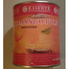 Essente Sweetened Mango Pulp. 850gm.